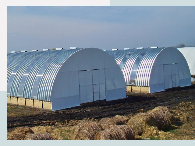 Сельскохозяйственные здания в Чернушке