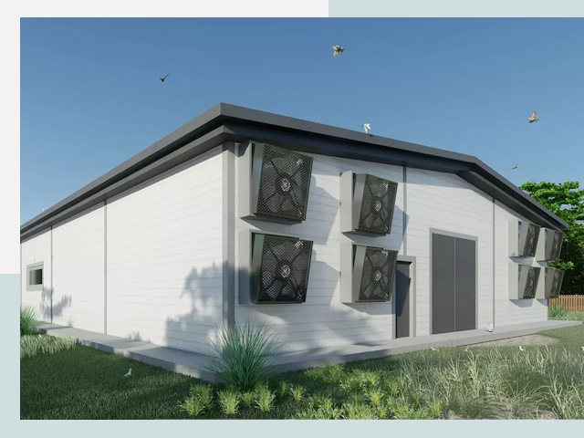 Строительство птичников в Чернушке