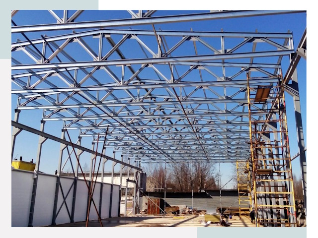 Строительство цехов в Чернушка от 609 руб. под ключ