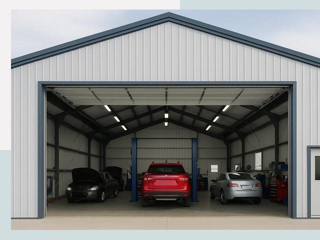 Ангары из сэндвич панелей от 609 руб. в Чернушка