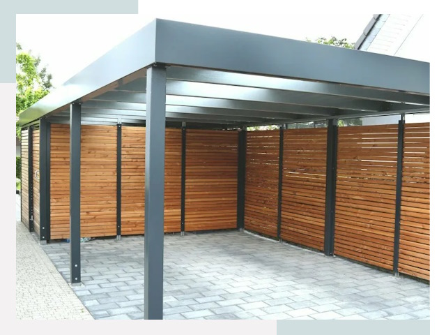 Навесы для парковки в Чернушке