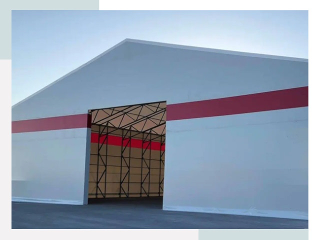 Быстровозводимые ангары в Чернушке