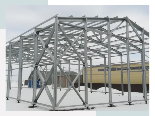 Каркасные ангары в Чернушке
