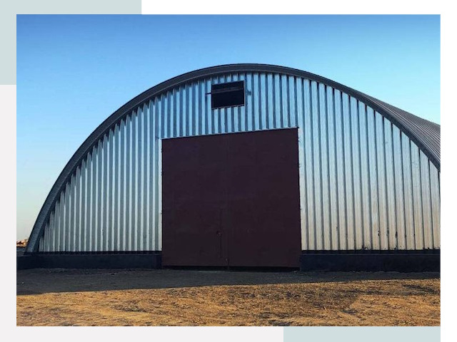 Арочные ангары в Чернушке
