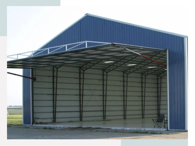 Прямо стенные ангары в Чернушке