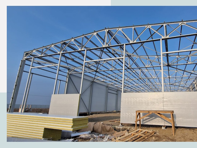 Утепленные ангары в Чернушка от 609 руб. за м²