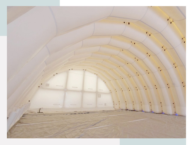 Пневмокаркасные ангары в Чернушке