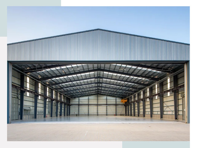 Большие ангары в Чернушке