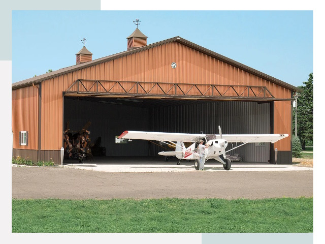 Ангары для самолетов в Чернушке