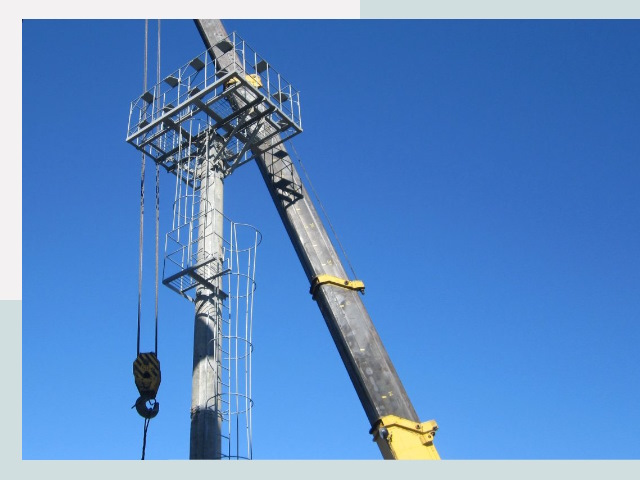 Монтаж осветительных мачт в Чернушка от 609 руб.