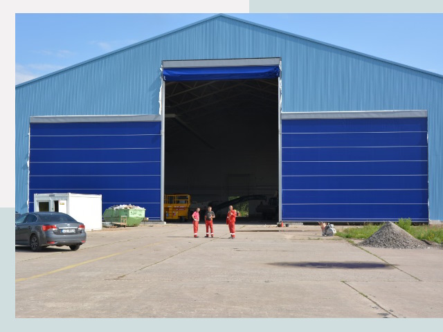 Ангарные ворота в Чернушка от СтальСтрой-Чрш по цене 609 руб.