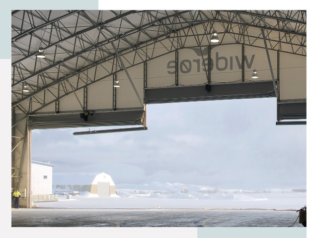 Ворота для ангаров в Чернушке