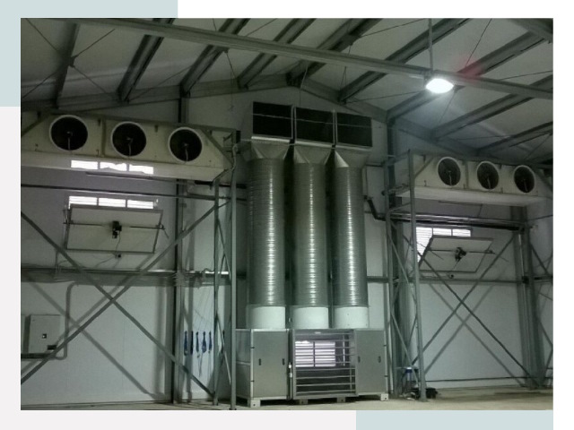 Инженерные системы для ангаров в Чернушке