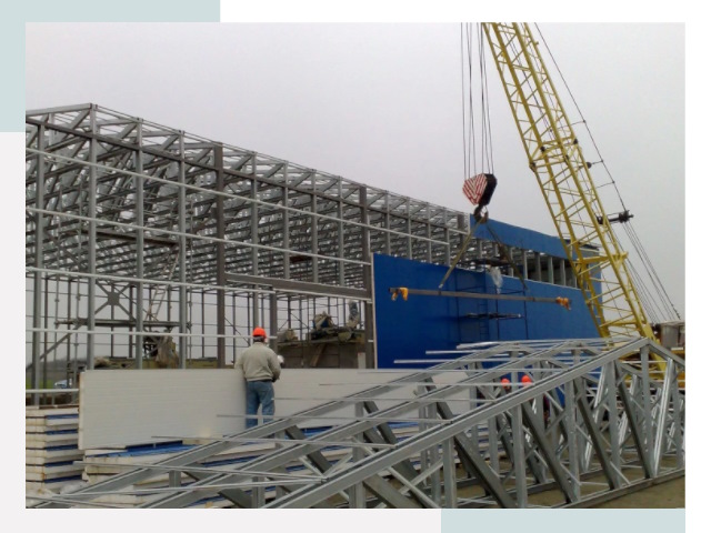 Монтаж ангаров в Чернушке