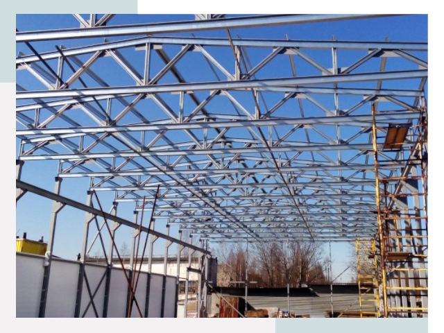 Металлокаркасы для складов в Чернушке