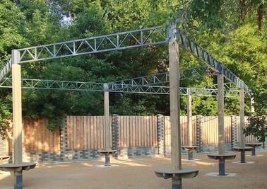 Терраса из металлоконструкций под ключ, проектирование, изготовление и монтаж от СтальСтрой-Чрш